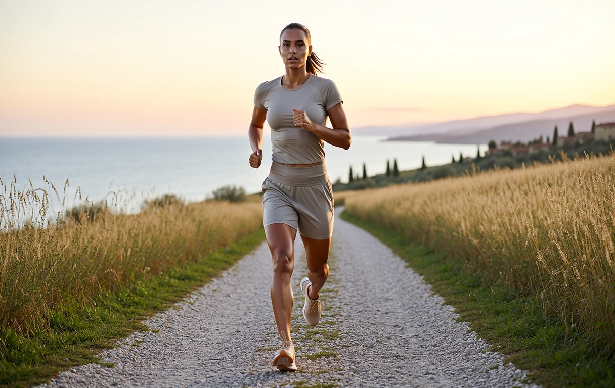 Active lifestyle along the Italian coast